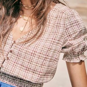 Sezane Feliz blouse Size S